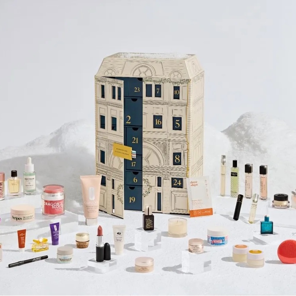 Hudson Baby Makeup Set with Blue and Cream Accents